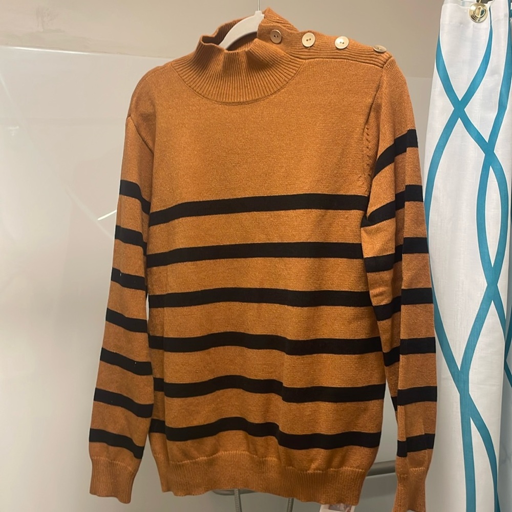 KIRUNDO women’s stripped sweater